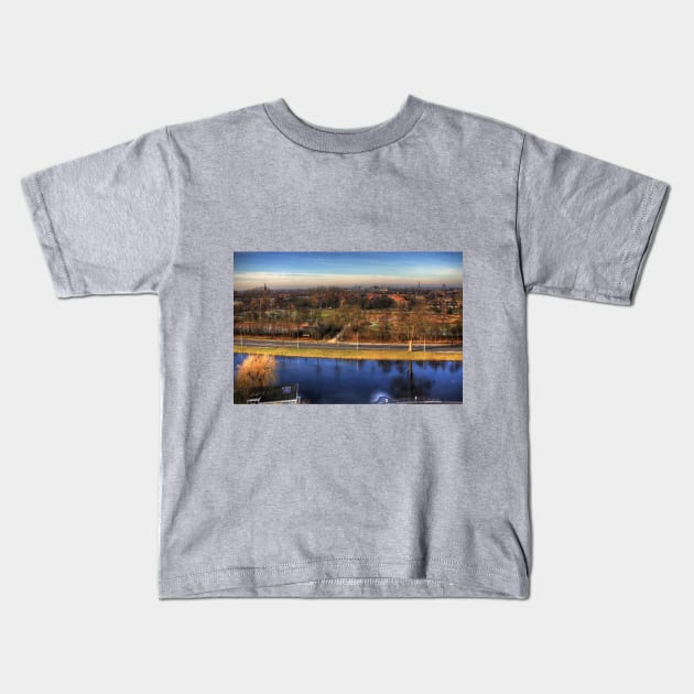 Leiden view Kids T-Shirt by tomg